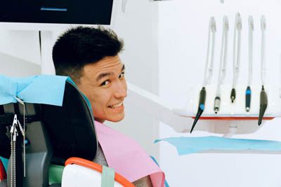 man smiling during his dental visit at Southview Dental Care